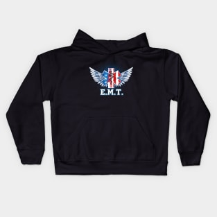 emt ems paramedic Kids Hoodie